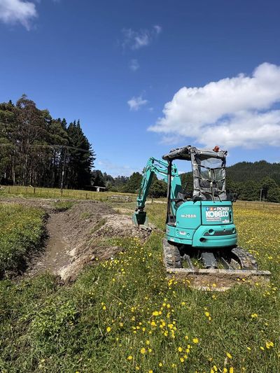 Lifestyle Block drainage installation